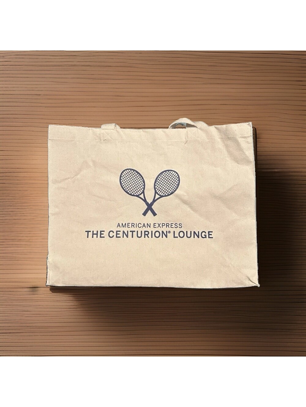 New American Express Centurion Lounge Tennis Canvas Tote Bag US Open Exclusive